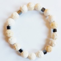 White Natural Stone Bracelet