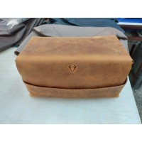 Natural Leather Square bag
